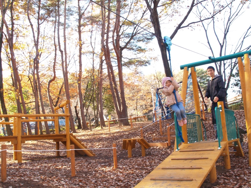 冒険の森アスレチック 埼玉県こども動物自然公園 公益財団法人埼玉県公園緑地協会