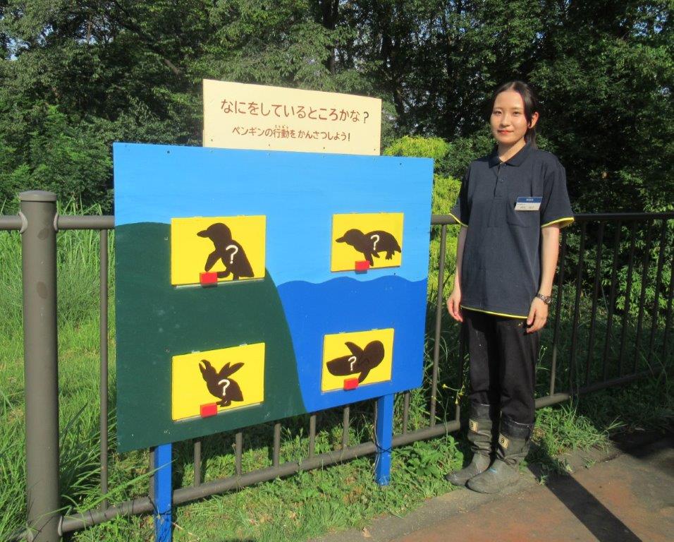 キャプション(編集は画像ボタンから) 実習生と製作物