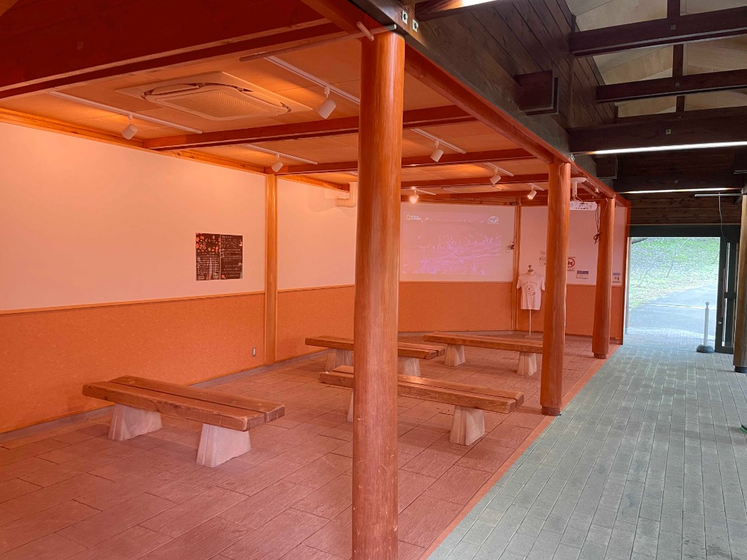 屋内展示予定地(エデュケーションハウス内)