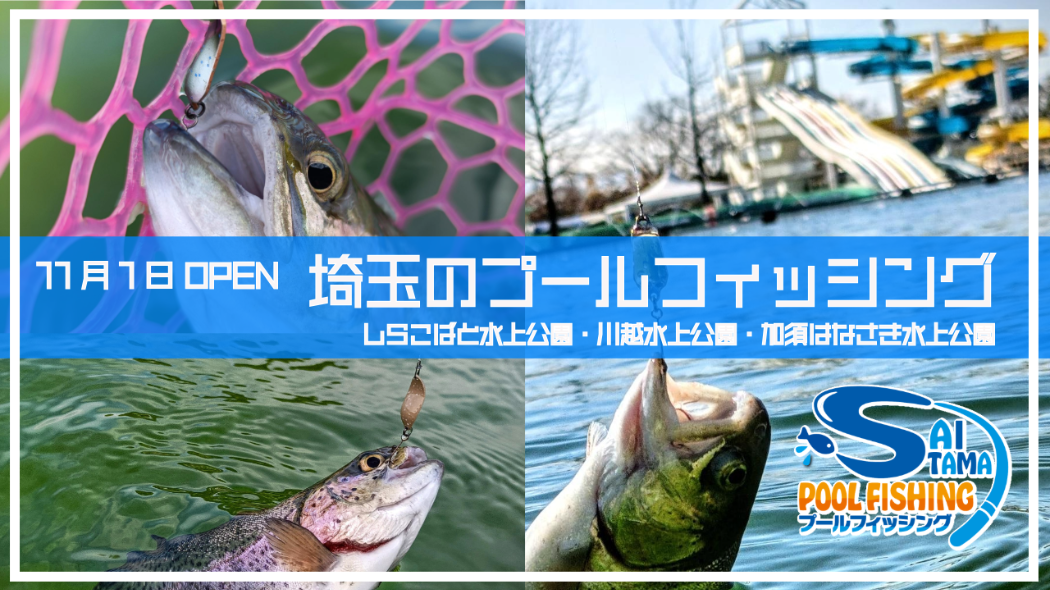 プールフィッシングのご紹介（2025-2026） | 公益財団法人 埼玉県公園