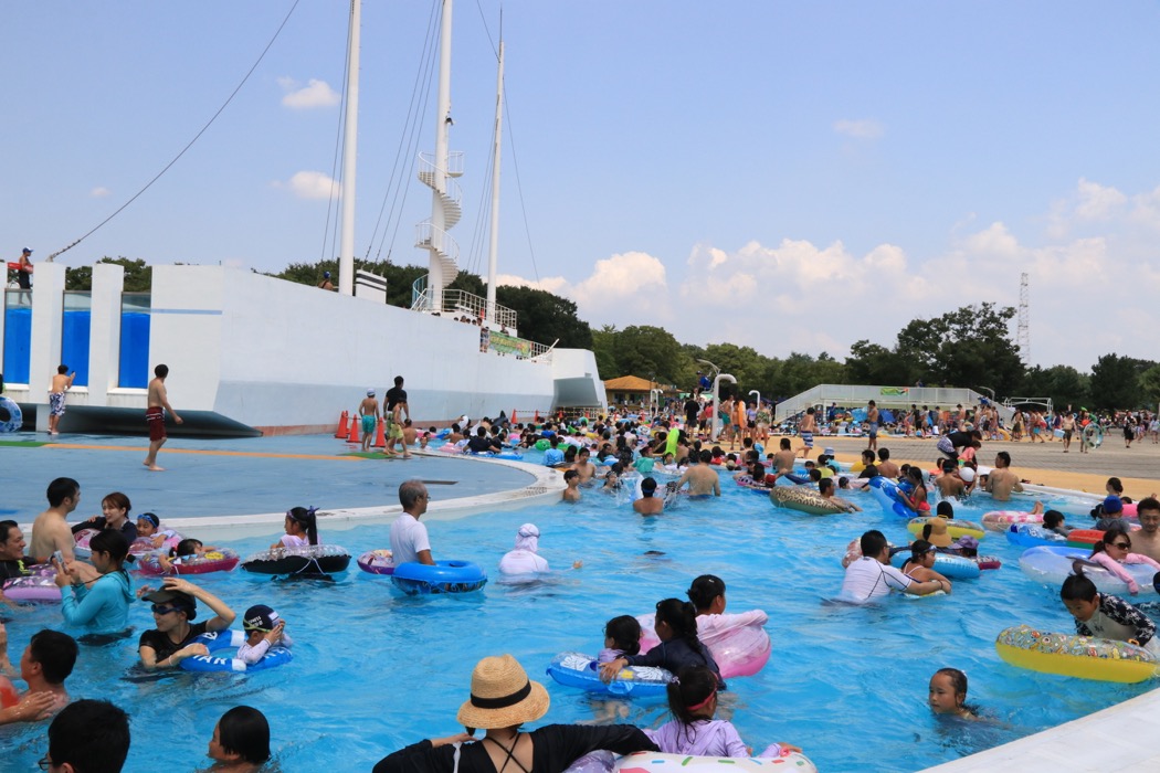 川越水上公園プールの22年料金やチケット購入方法は 営業期間やアクセスは そらいろ 日本が魅せる多彩な表情