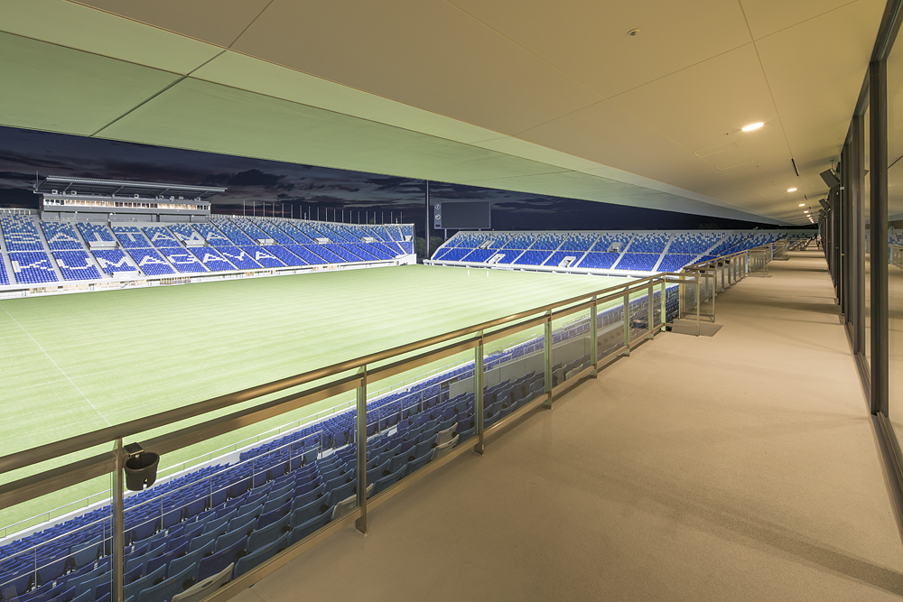 ラグビー場 観客席