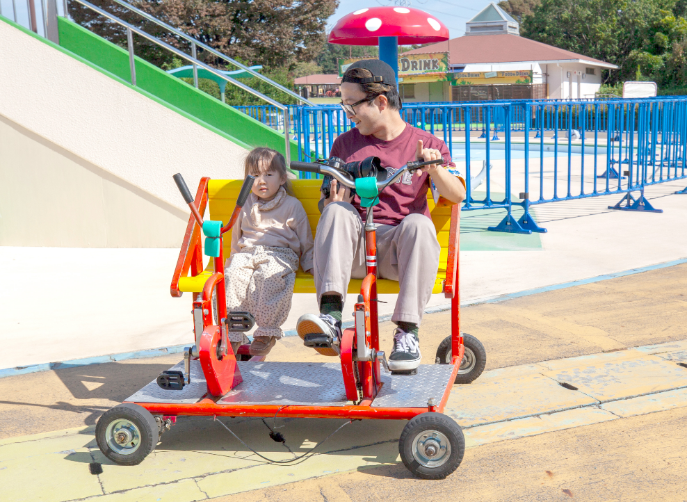 カニ走りサイクル