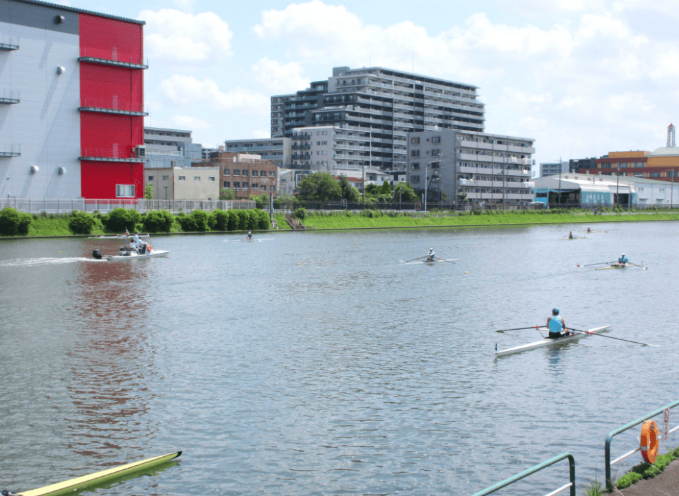 戸田公園の漕艇