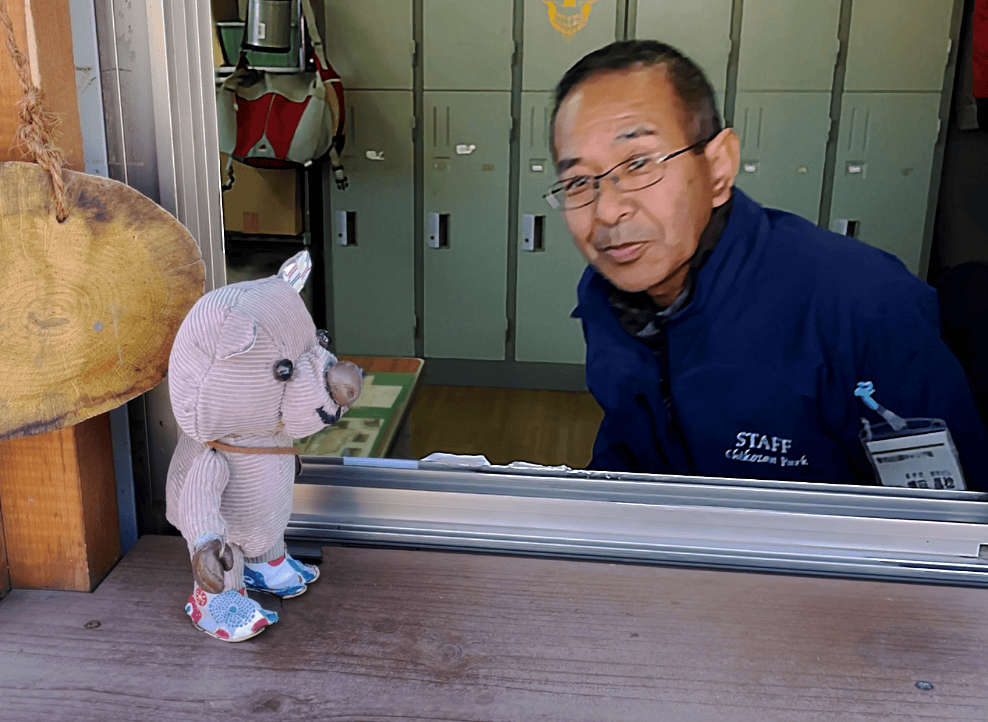 智光山公園で焚き火キャンプ