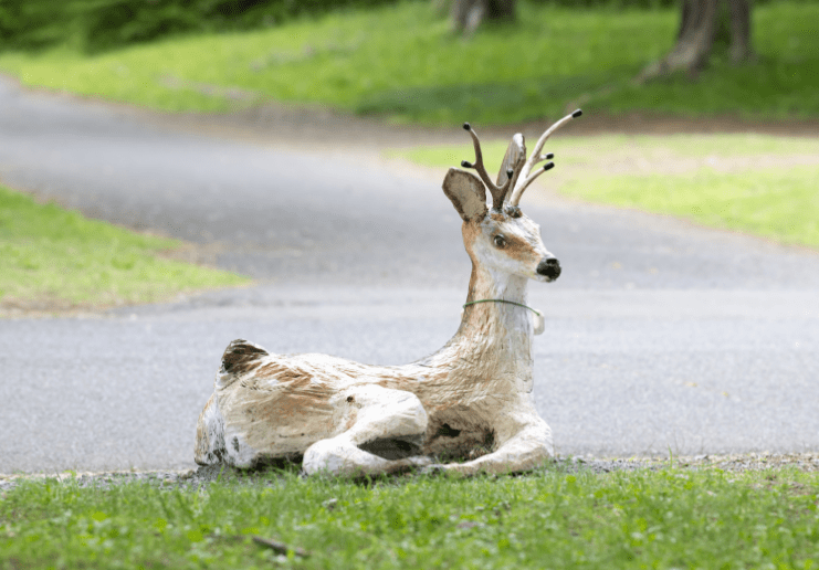 動物の彫刻