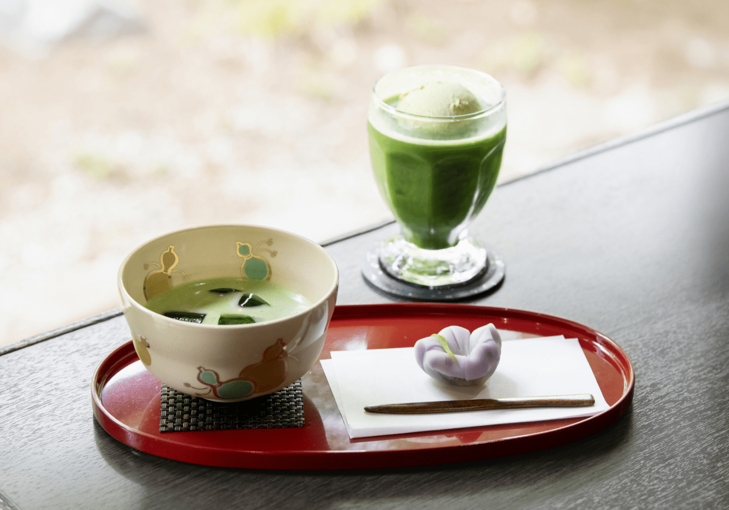 茶室「彩翔亭」緑