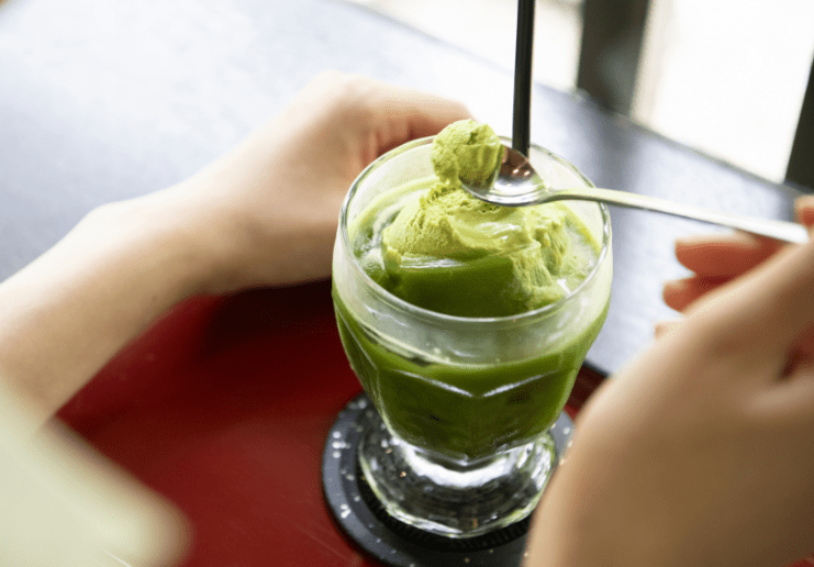 茶室「彩翔亭」緑