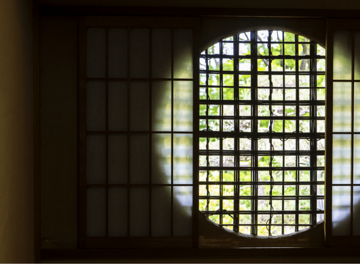 茶室「彩翔亭」緑
