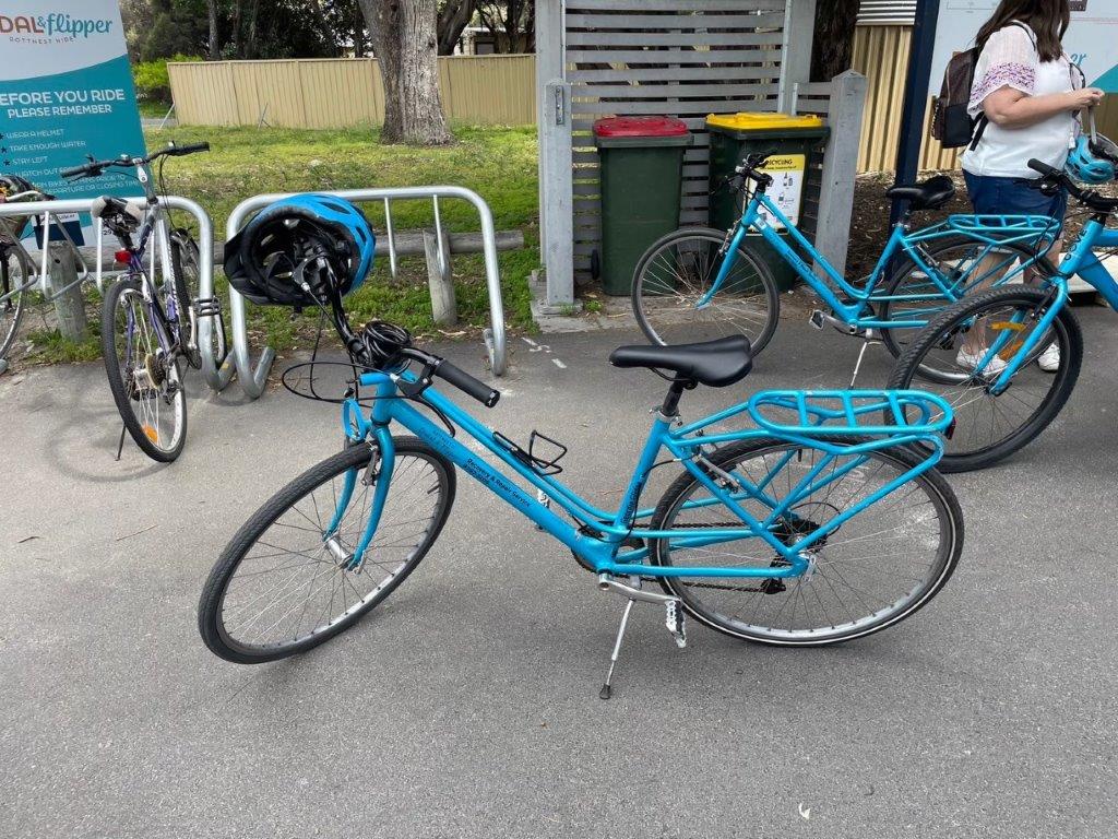 レンタル自転車 レンタル自転車の写真