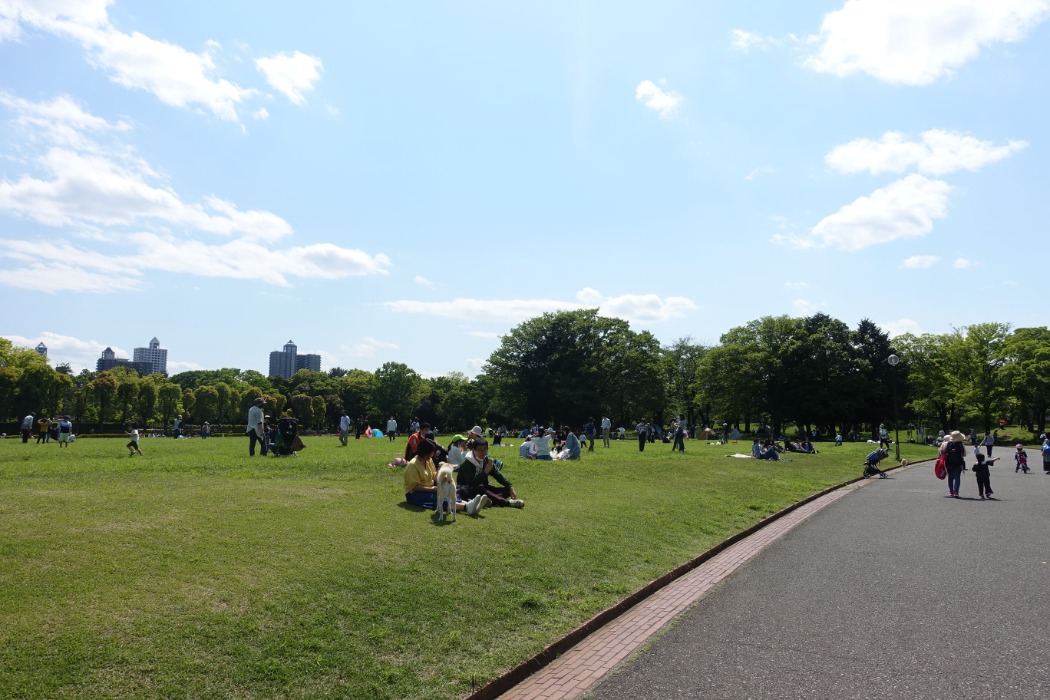 芝生広場